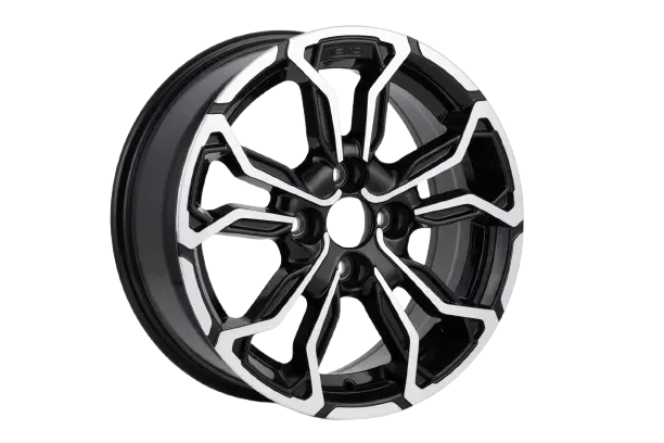 Roda VW Fox Pepper Up GTI Move Cross Preta com Diamantado - foto 3
