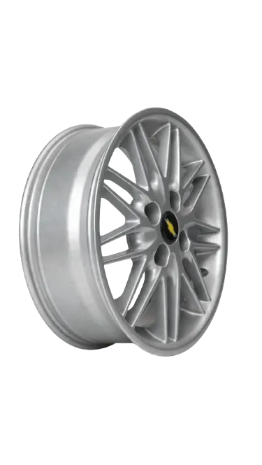 Roda gm astra vectra corsa celta 20 raios prata - foto 2
