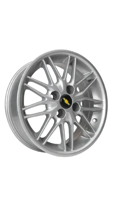 Roda gm astra vectra corsa celta 20 raios prata - foto 3