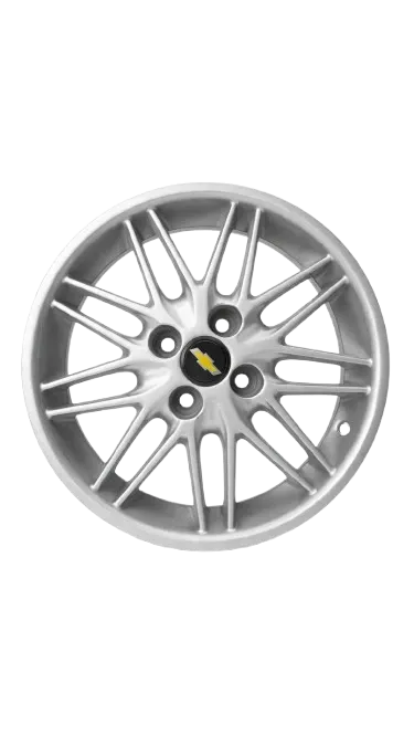 Roda gm astra vectra corsa celta 20 raios prata - foto 1
