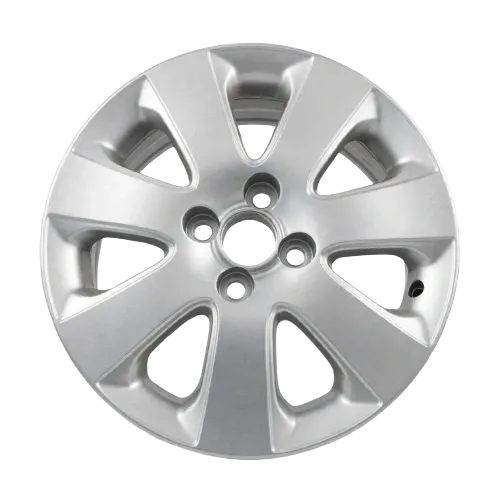 Roda toyota corolla yaris etios 6 raios prata - foto 1