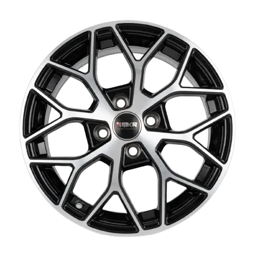 Roda esportiva mkr 901 preta diamantada - foto 3