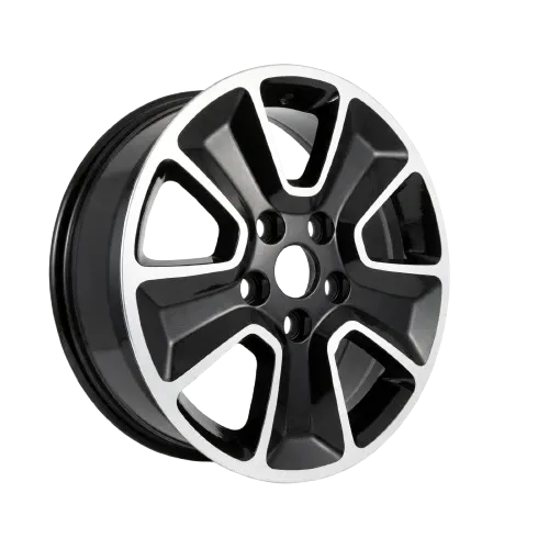 Roda gm onix effect preta diamantada - foto 2