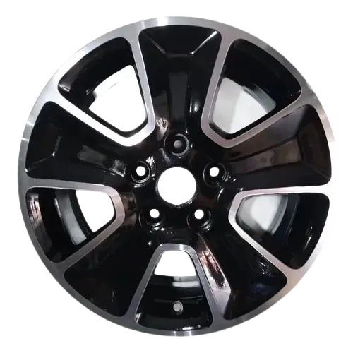 Roda gm onix effect preta diamantada - foto 1
