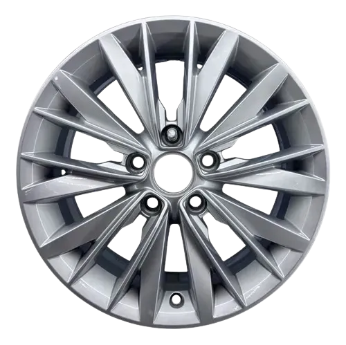 Roda esportiva multi raios 15 raios prata