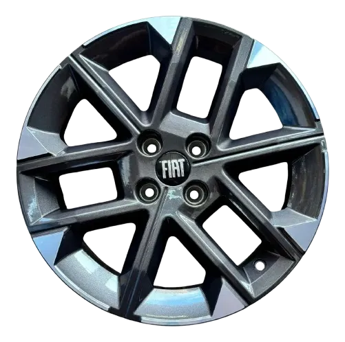 Roda fiat strada volcano argo trekking grafite diamantada - foto 1