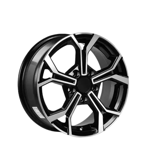 Roda vw nivus t-cross polo gts preta diamantada - foto 3
