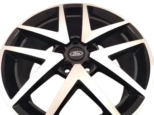 Roda vw nivus t-roc jetta gli preta diamantada - foto 2