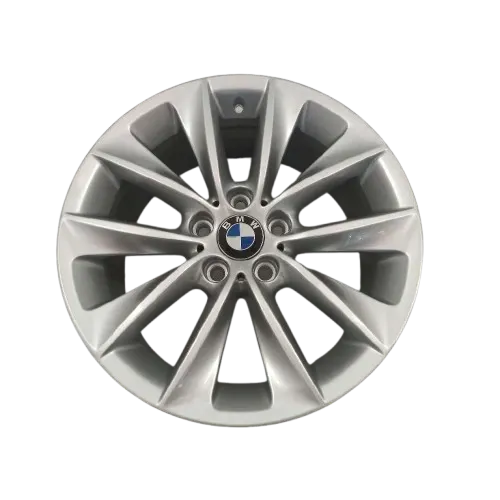 Roda bmw x1 serie 1 serie 3 prata - foto 3
