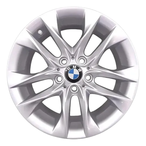 Roda bmw x1 serie 1 serie 3 prata - foto 1