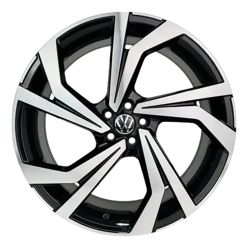 Roda vw up pepper black diamantada - foto 1