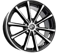 Roda black diamantada 10 pontas finas - foto 2